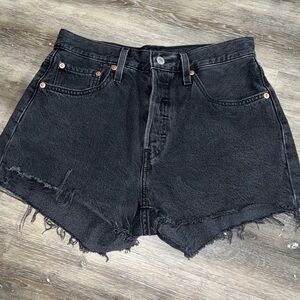 Levi’s Denim Shorts Black